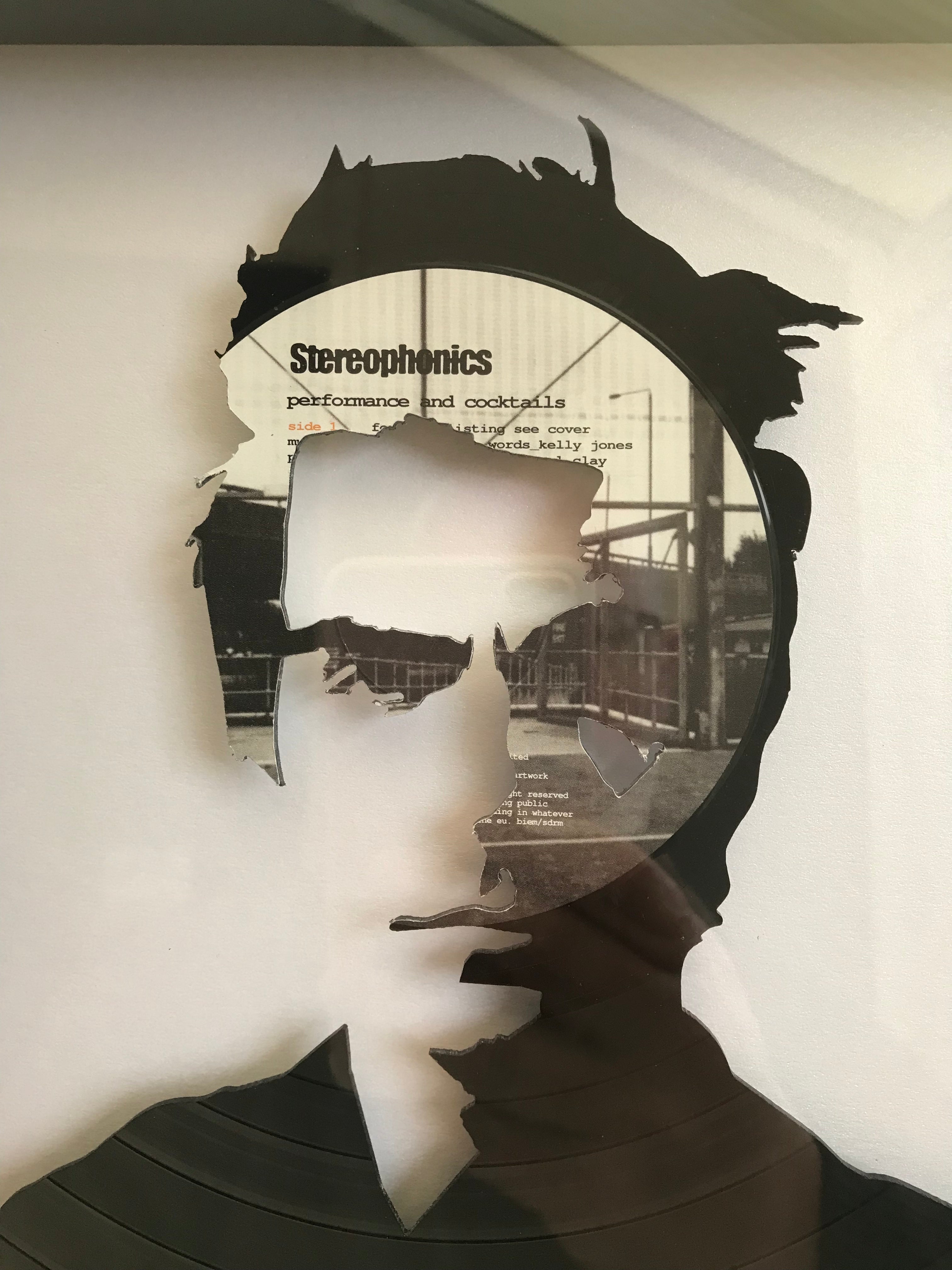 Kelly Jones of Stereophonics - Performance and Cocktails Original Vinyl Record Art 1999