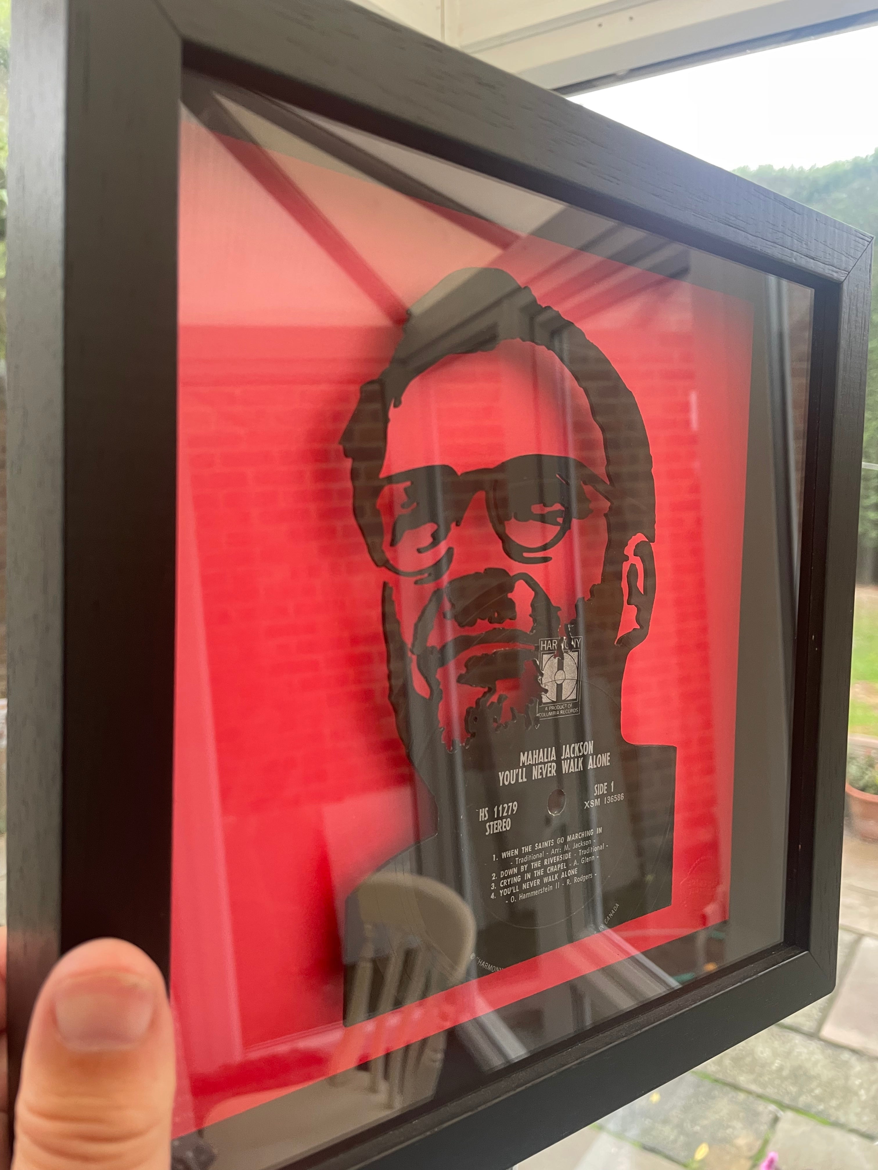 Jurgen Klopp - Liverpool - You'll Never Walk Alone Vinyl Record Art