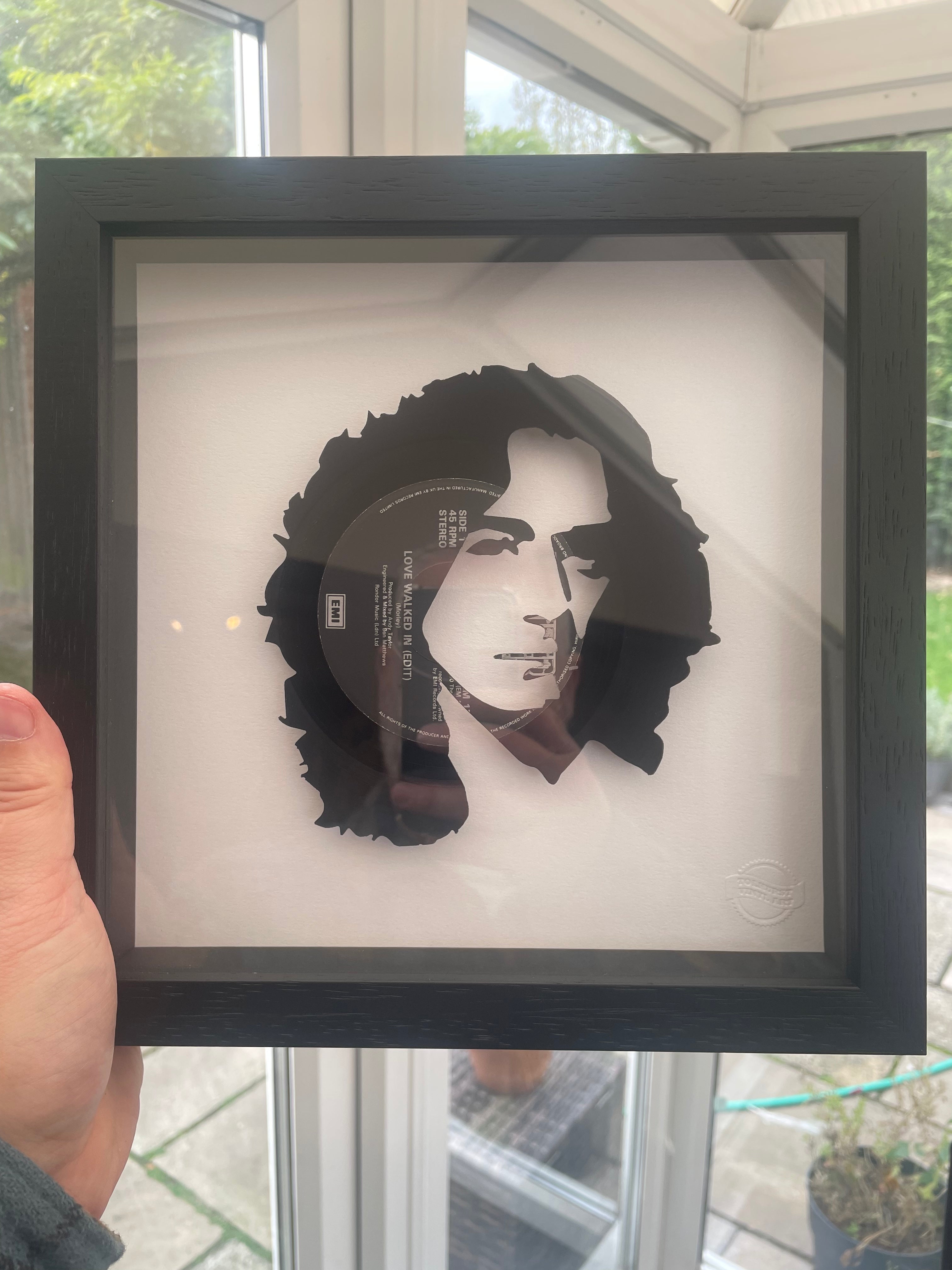 Danny Bowes from Thunder - A Better Man - Vinyl Record Art 1993