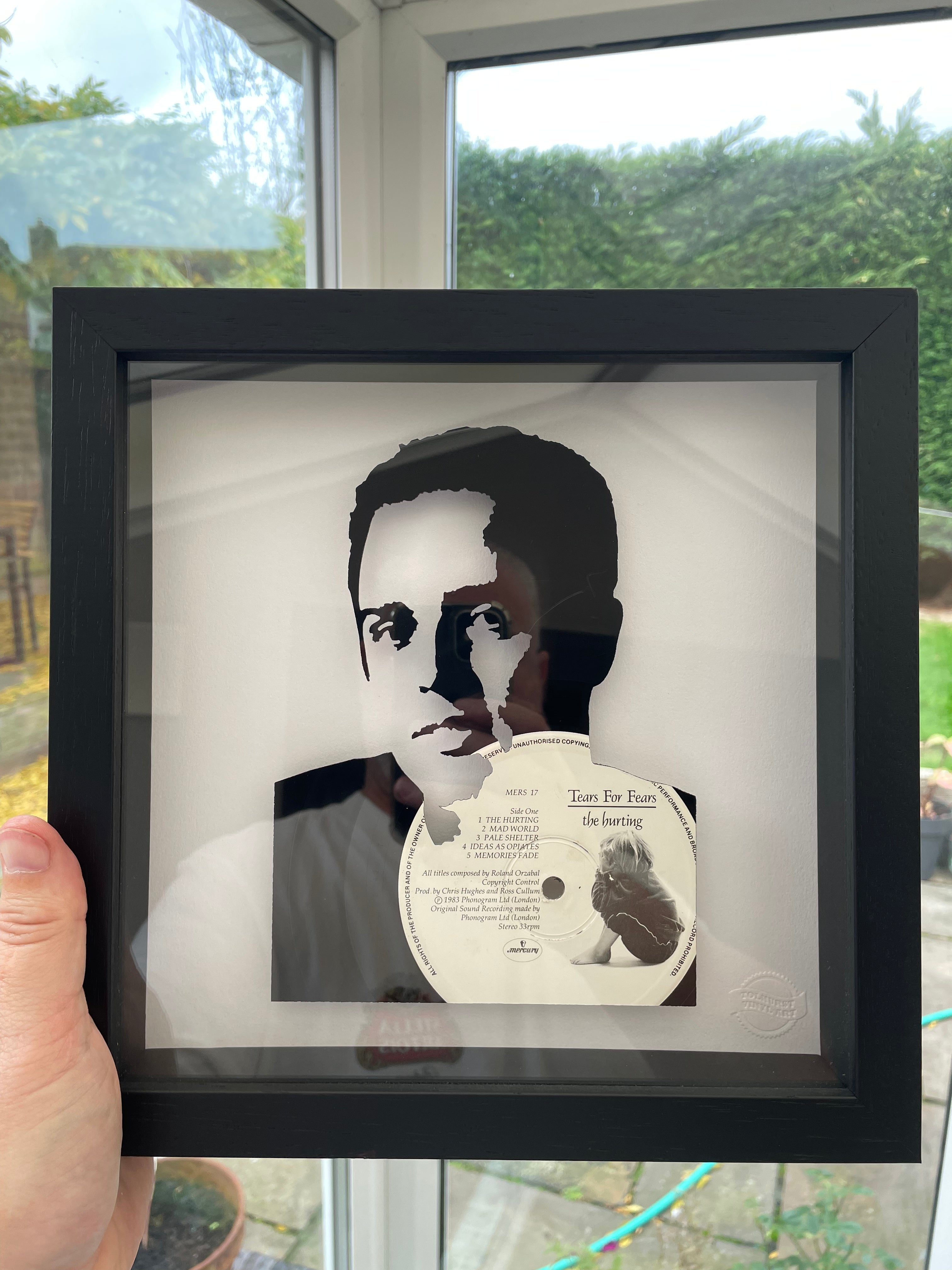 Curt Smith - Tears For Fears - Songs From the Big Chair - Vinyl Record Art 1985