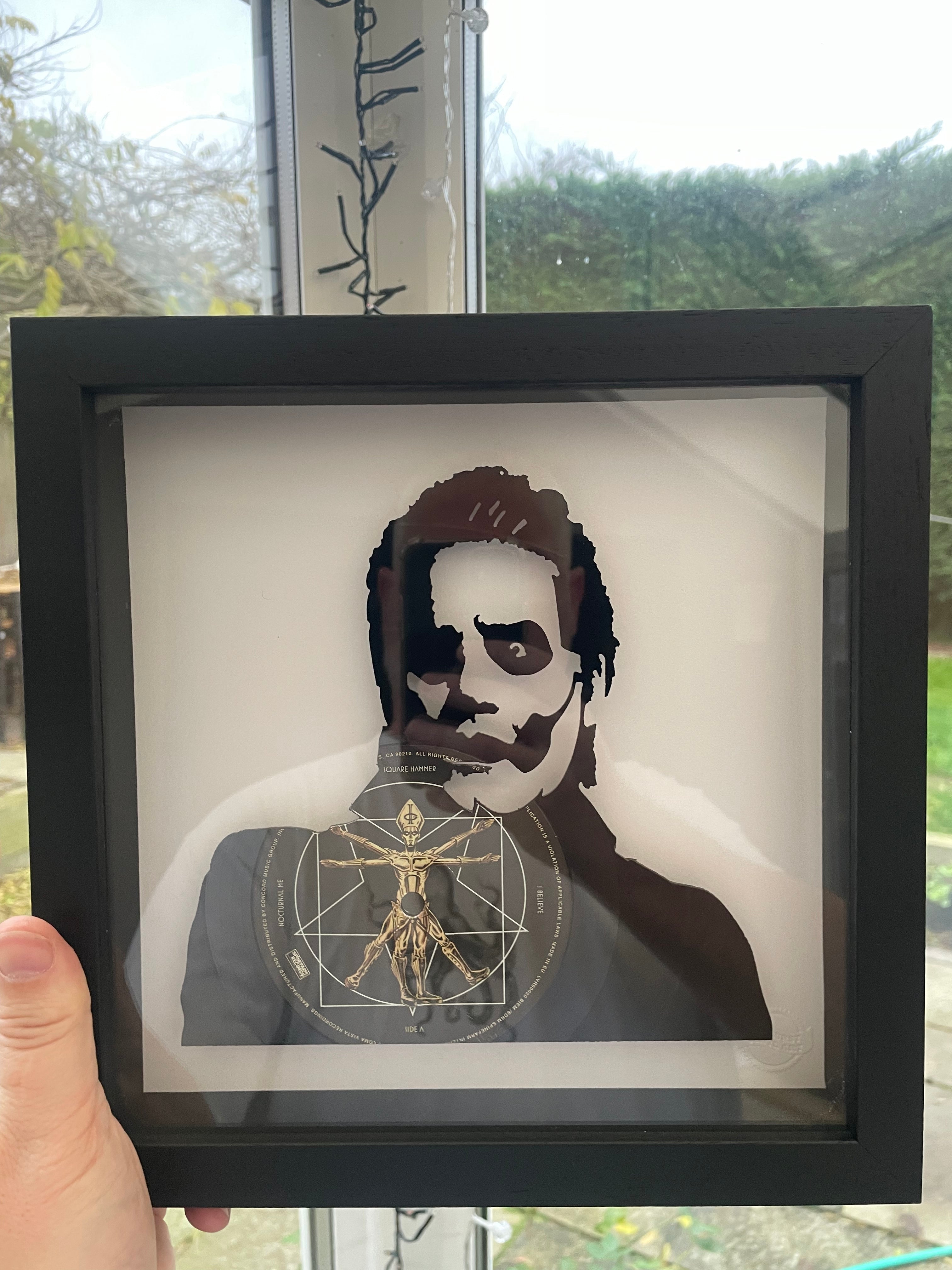 Tobias Forge AKA Papa Emeritus from Ghost - Impera - Original Vinyl Record Art 2022