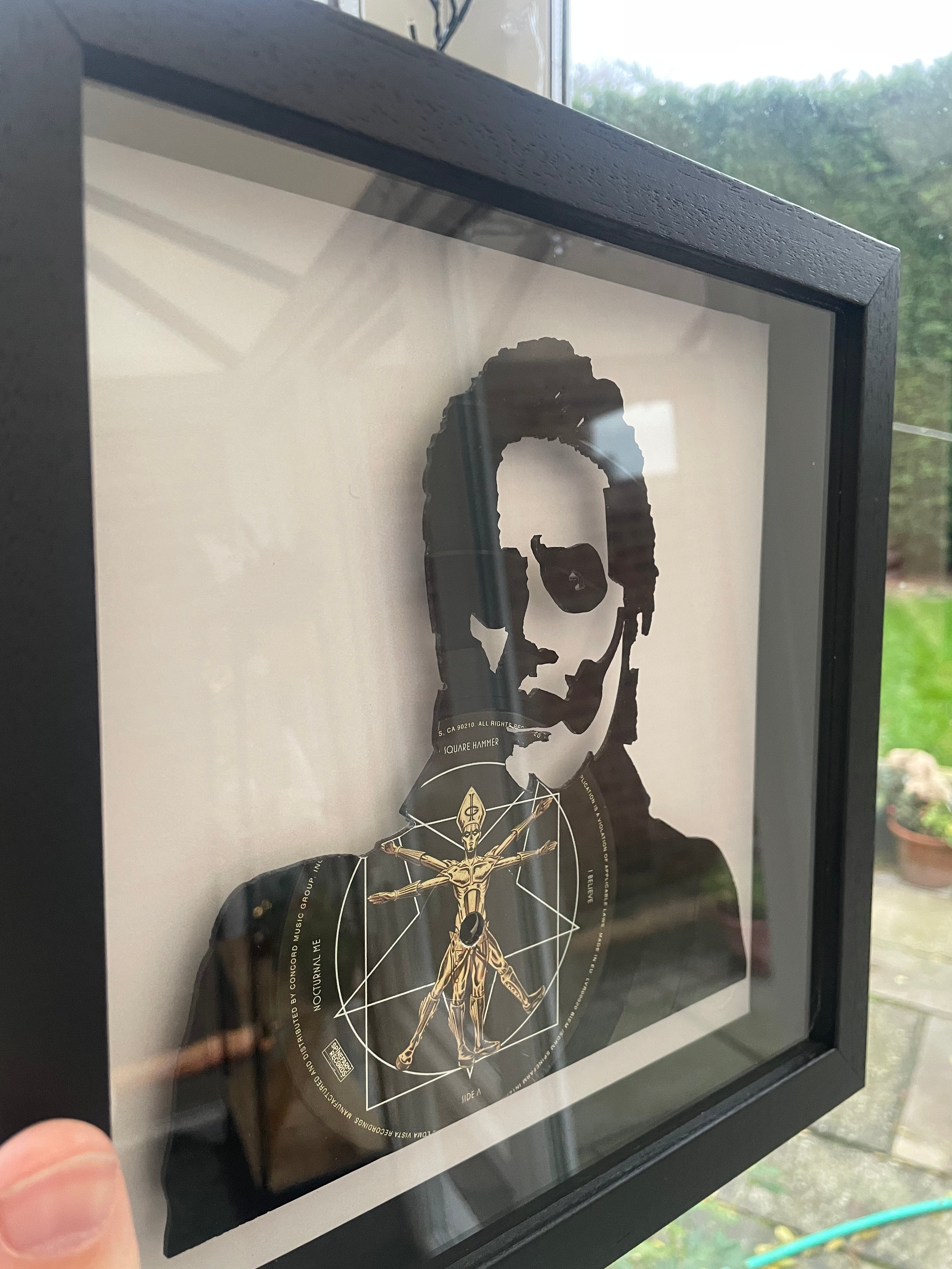 Tobias Forge AKA Papa Emeritus from Ghost - Impera - Original Vinyl Record Art 2022