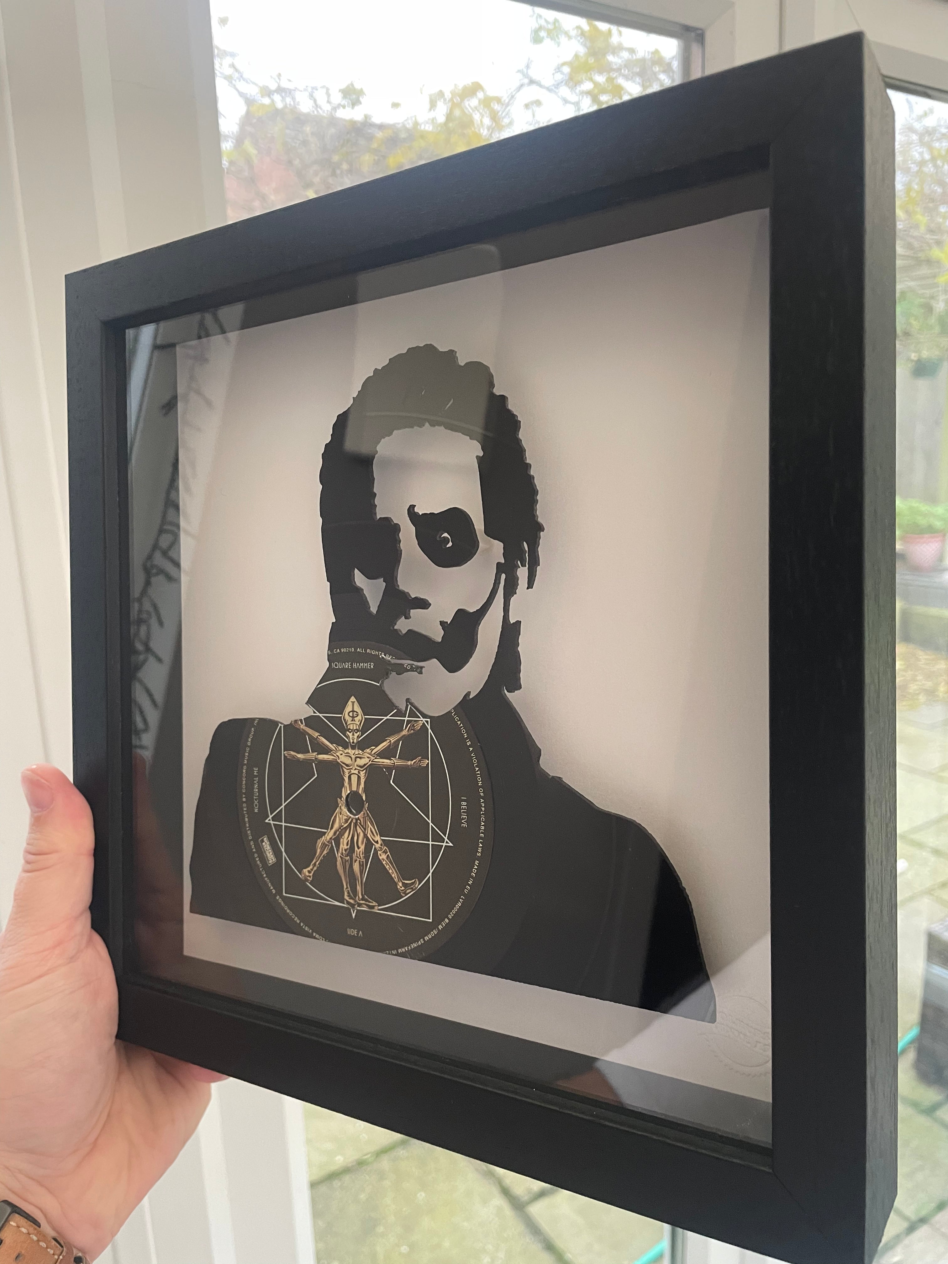 Tobias Forge AKA Papa Emeritus from Ghost - Impera - Original Vinyl Record Art 2022