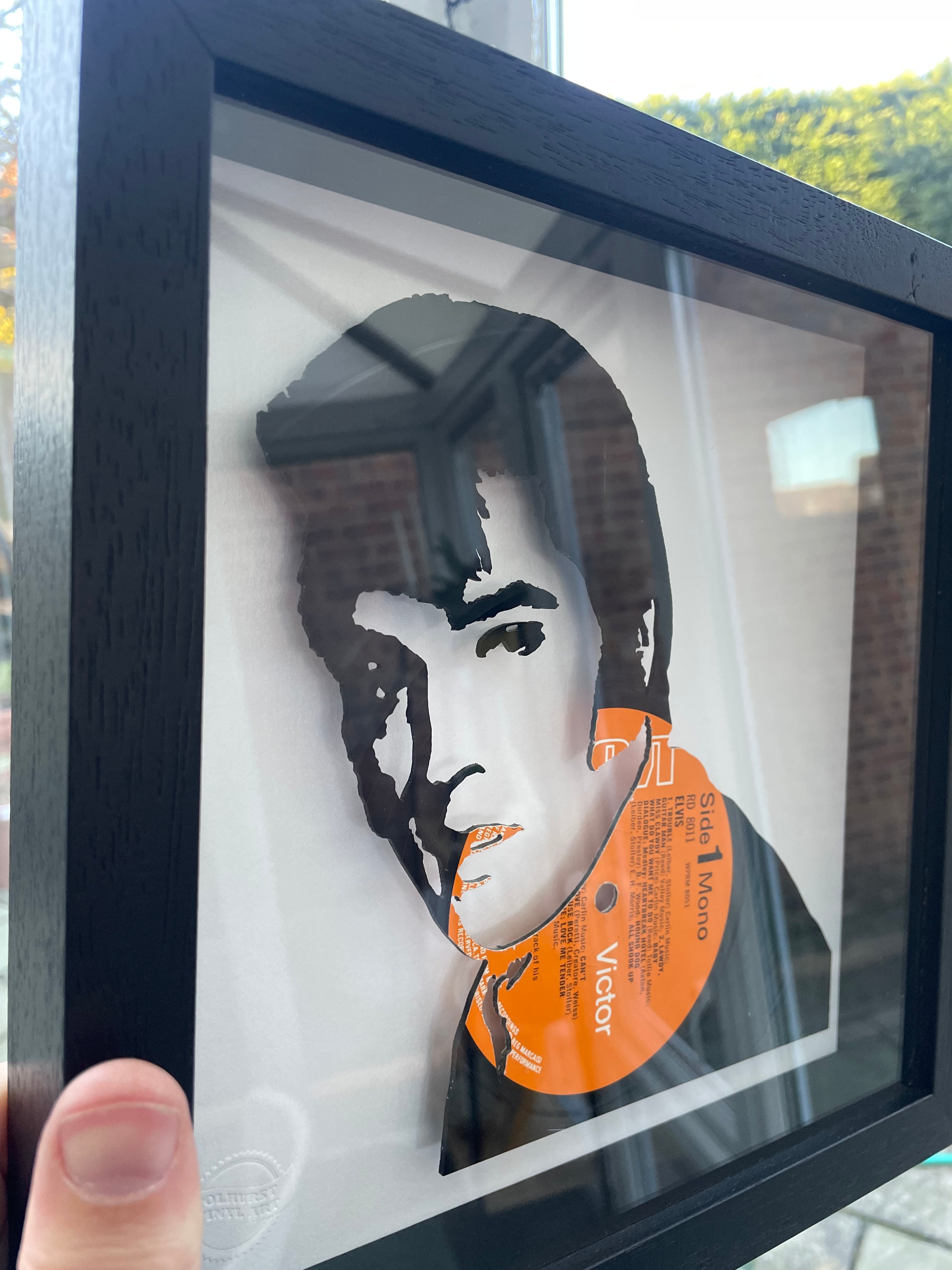 Elvis Presley - Blue Hawaii - Original Vinyl Record Art 1961