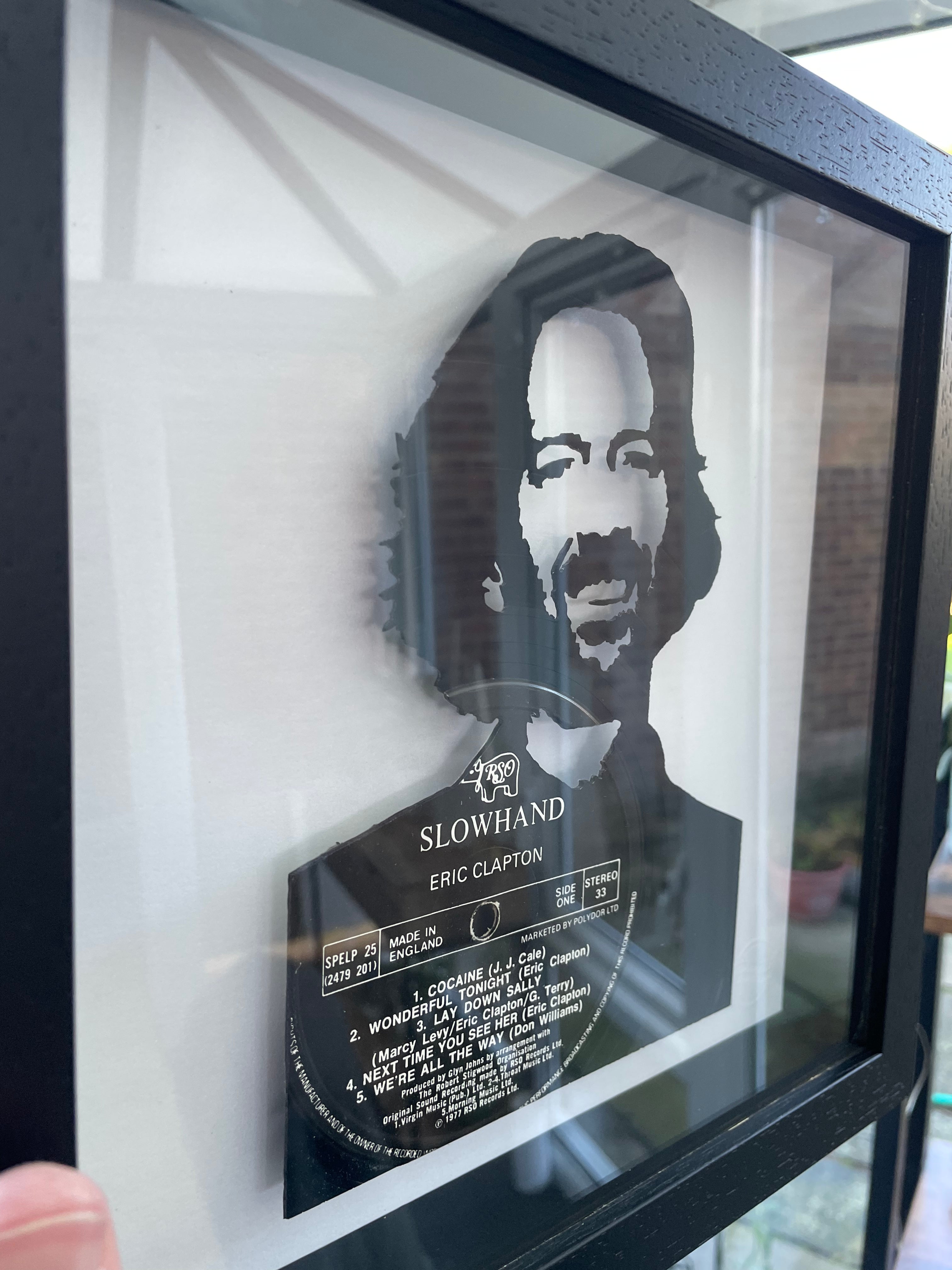 Eric Clapton - Slowhand - Original Vinyl Record Art 1977