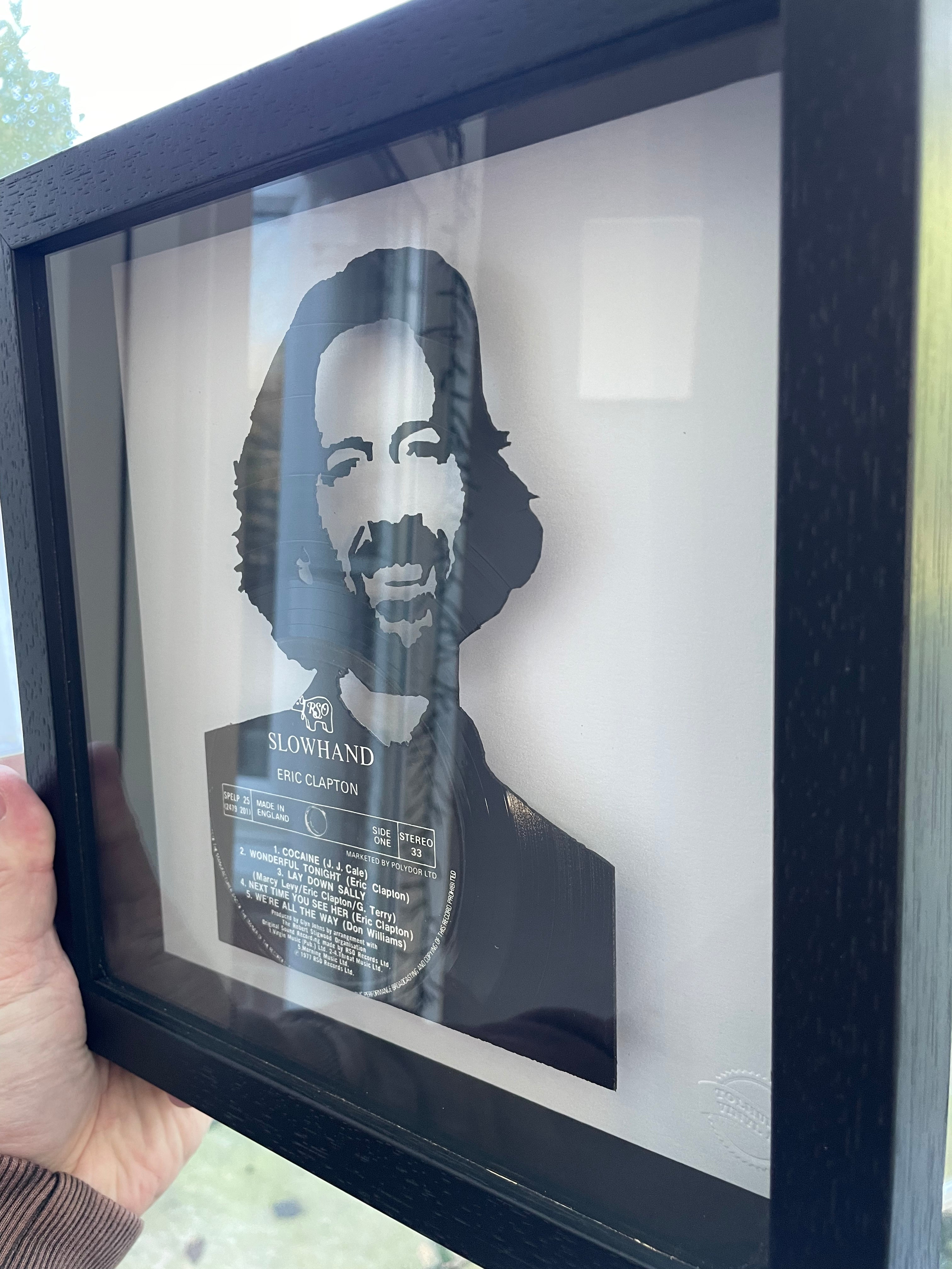 Eric Clapton - Slowhand - Original Vinyl Record Art 1977