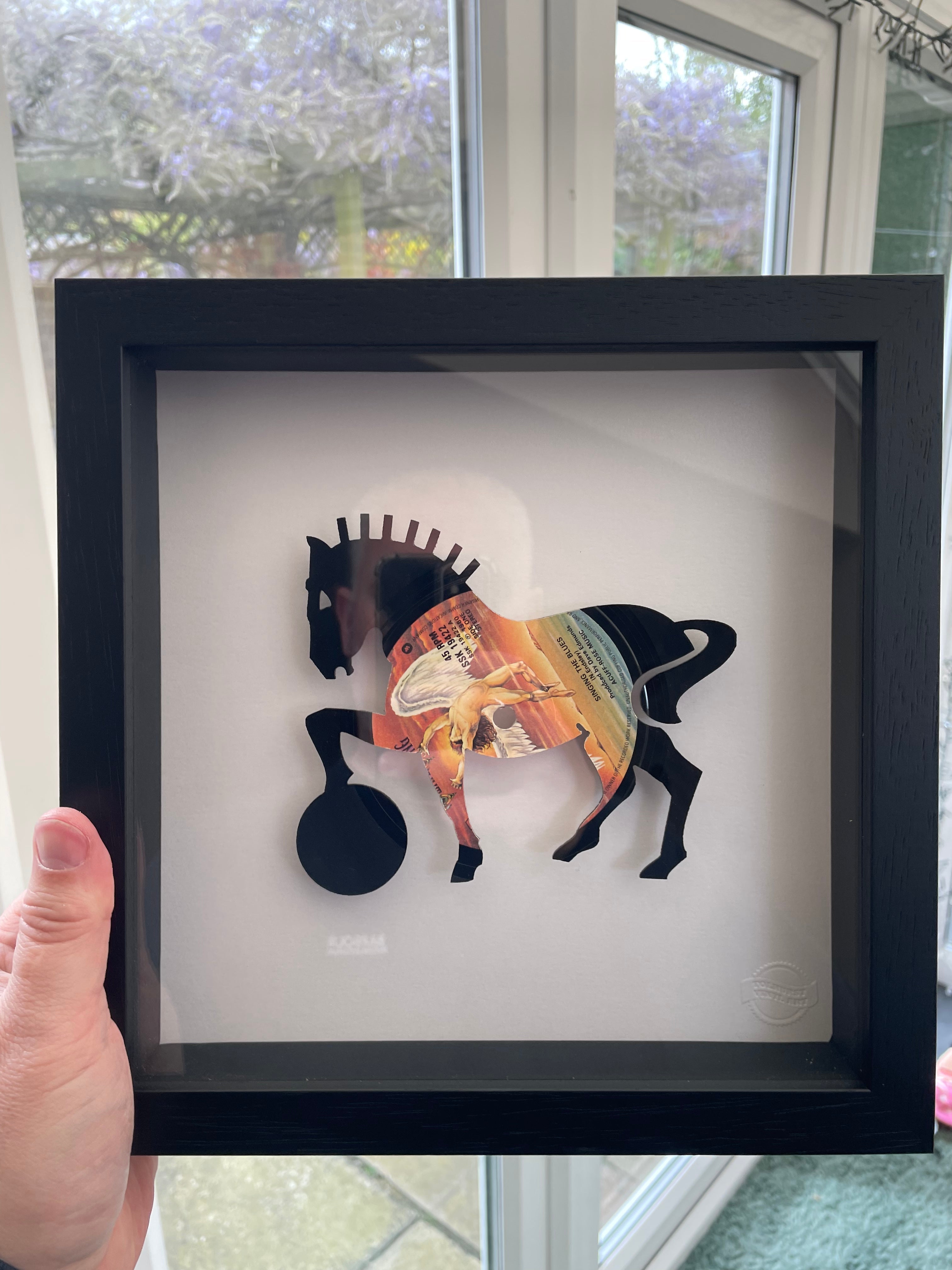 Ipswich Town Football Club - Singing the Blues - Dave Edmunds Vinyl Record Art 1980