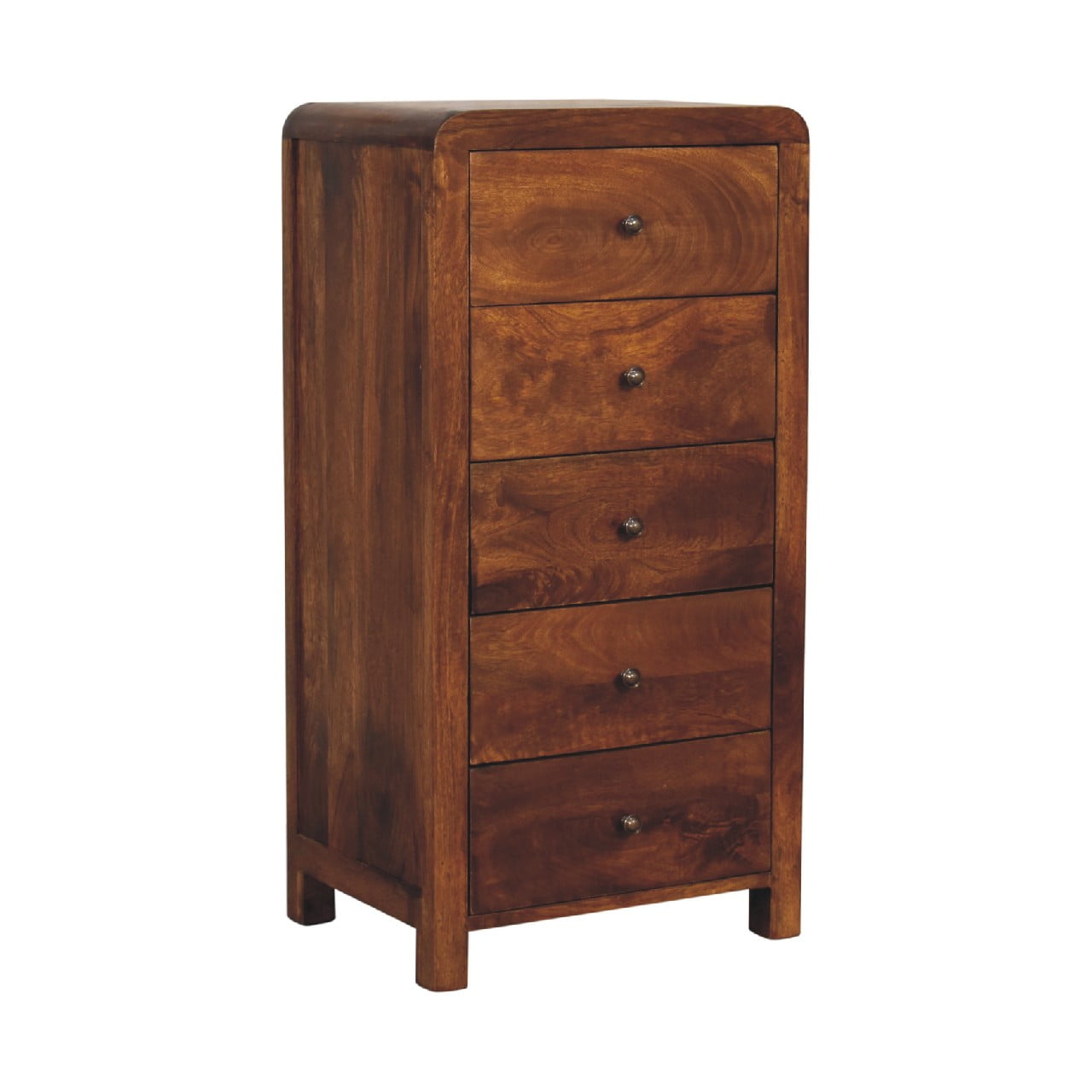 Artisan Furniture Solid Mango Wood Aspen Tallboy