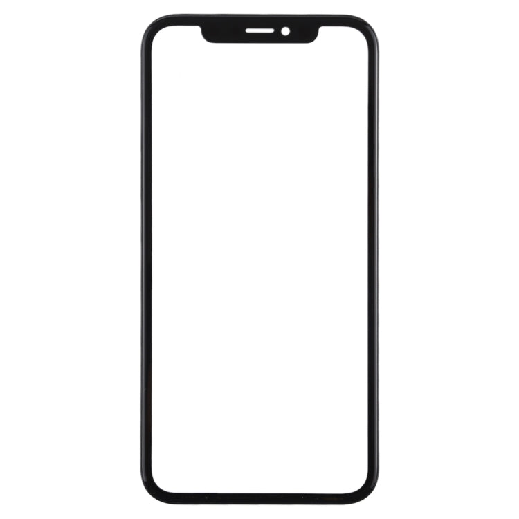 Front Screen Outer Glass Lens with Frame & OCA Optically Clear Adhesive for iPhone 11, For iPhone 11 (with OCA)