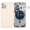 Battery Back Cover (with Side Keys & Card Tray & Power + Volume Flex Cable & Wireless Charging Module) for iPhone 12 Pro, For iPhone 12 Pro