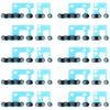 10 PCS Speaker Dustproof Mesh for iPhone 12 Pro, For iPhone 12 Pro