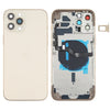 Battery Back Cover (with Side Keys & Card Tray & Power + Volume Flex Cable & Wireless Charging Module) for iPhone 12 Pro Max, For iPhone 12 Pro Max
