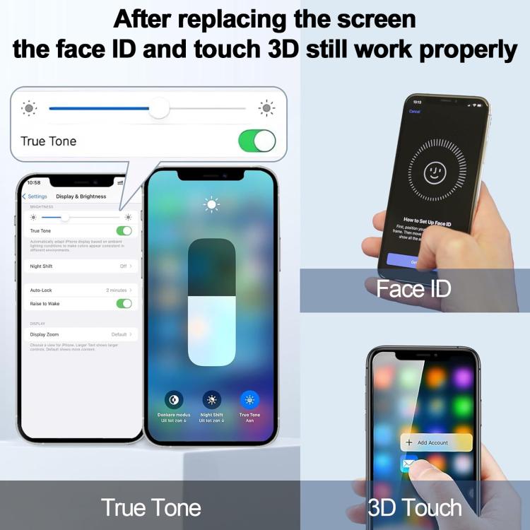 JK Soft OLED LCD Screen For iPhone 13 Pro Max, For iPhone 13 Pro Max