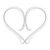 For AirPods 1 / 2 / Pro Anti-lost Silicone Earphone Ear-hook(White)
