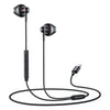 Yesido YH49 Type-C Digital Solutions Line-Control In-Ear Wired Earphone, Length: 1.2m (Black)