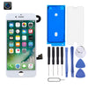 LCD Screen include Front Camera for iPhone 7, i7 White with Camera