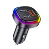 REMAX RCC330 Earl Series 3 in 1 Car 66W PD Fast Charger with Indicator Light
