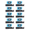 10 PCS Earpiece Receiver Mesh Cover + Earpiece Receiver Adhesive Sticker for iPhone 7, For iPhone 7 (10 PCS)