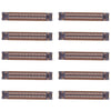 10 PCS Motherboard LCD Display Touch Screen FPC Connector for iPhone 7 Plus, For iPhone 7 Plus
