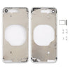 Transparent Battery Back Cover with Camera Lens Frame & SIM Card Tray & Side Keys for iPhone 8, For iPhone 8 (Transparent White), For iPhone 8 (Transparent Gold)