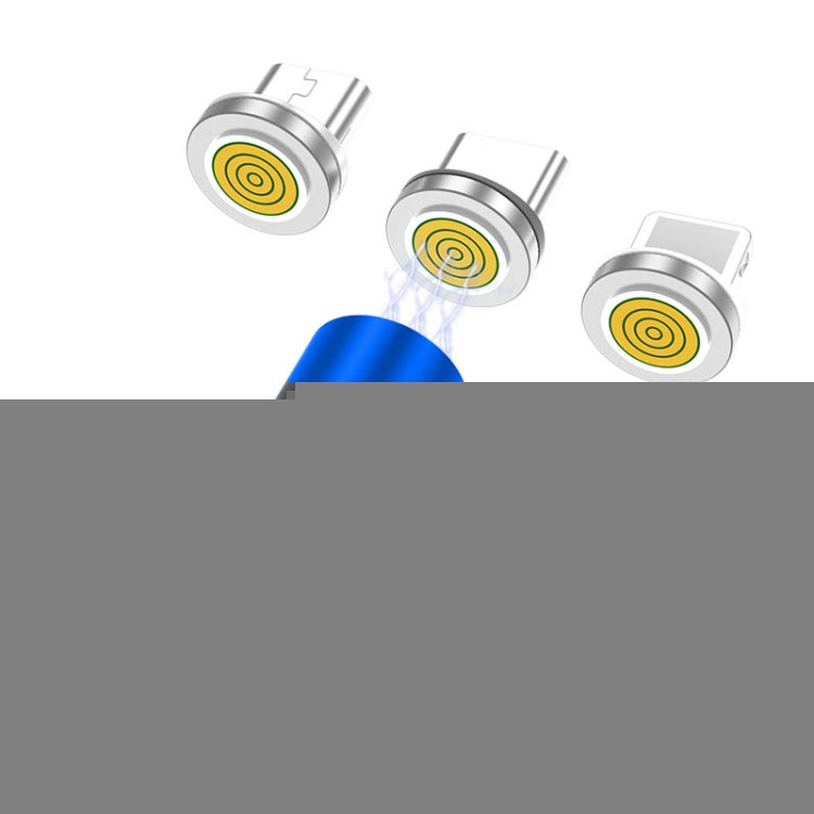 4 in 1 3A 8 Pin & USB-C / Type-C & Micro USB Zinc Alloy Magnetic Charging Head + USB-C / Type-C Magnetic Charging Adapter Set, USB-C / Type-C
