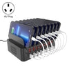 YFY-A55 150W 16 x USB Ports Smart Charging Station with Phone & Tablet Stand, US Plug, YFY-A55