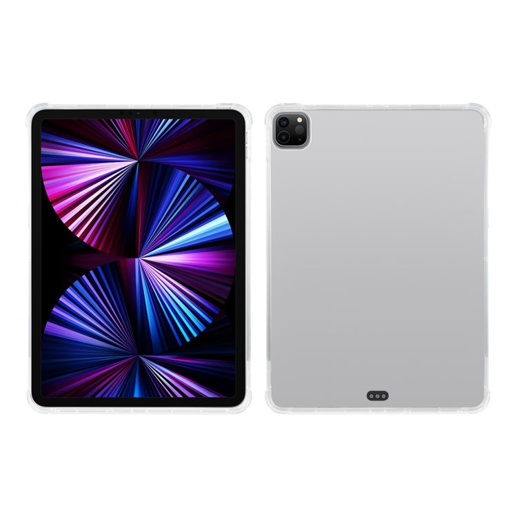 For iPad Pro 11 2022 / 2021 Four-corner Airbag Anti-drop Transparent Protective Tablet Case with Pen Slot, For iPad Pro 11 2022 / 2021