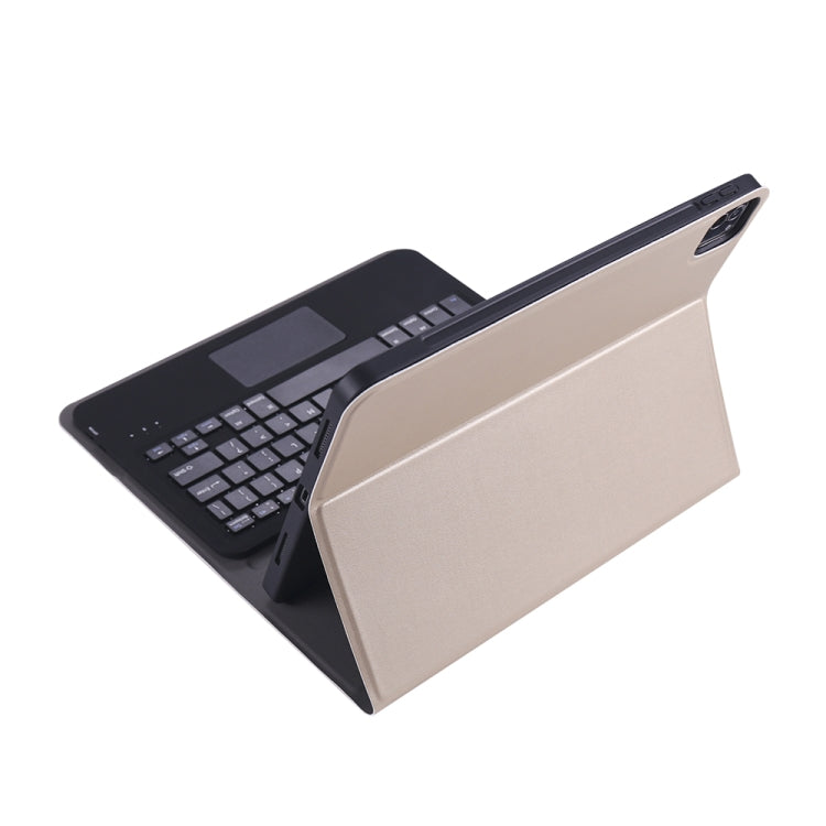A11B-A 2020 Ultra-thin ABS Detachable Bluetooth Keyboard Tablet Case for iPad Pro 11 2022 / 2021 / Air4 / Air5, with Touchpad & Pen Slot & Holder, For iPad Pro 11 inch (2020)