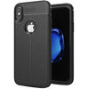 For iPhone X / XS Litchi Texture TPU Protective Back Cover Case, For X