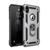 For iPhone XS Max Armor Shockproof TPU + PC Protective Case with 360 Degree Rotation Holder, For iPhone XS Max