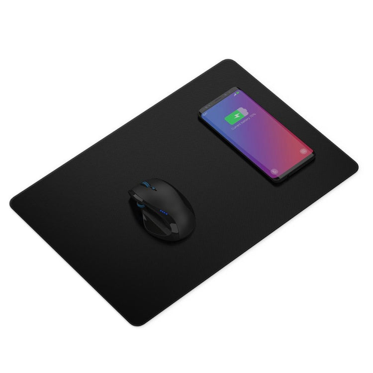 JAKCOM MC2 Wireless Fast Charging Mouse Pad, Support Qi Standard Mobile Phone Charging(Black)