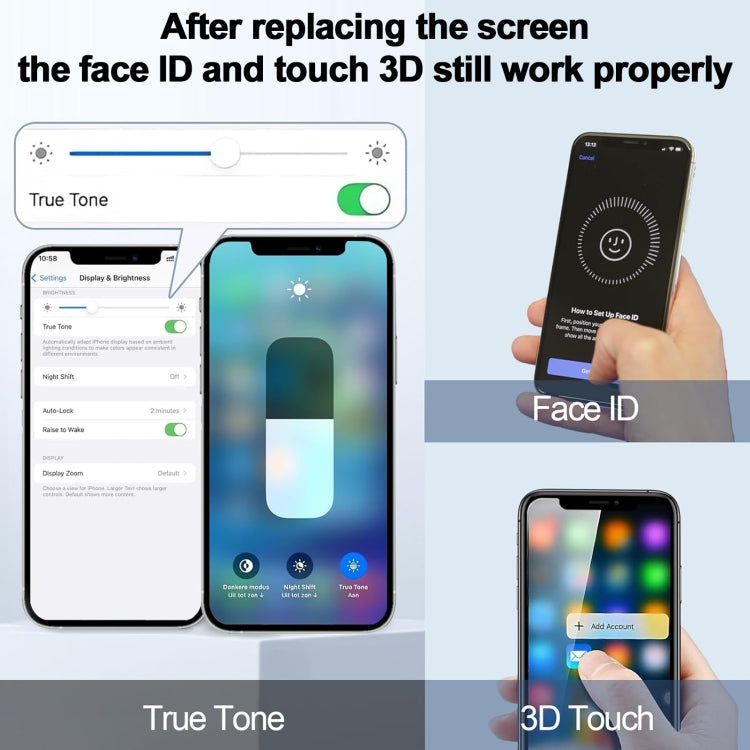 incell Material LCD Screen for iPhone XS, For iPhone XS(JK inell)