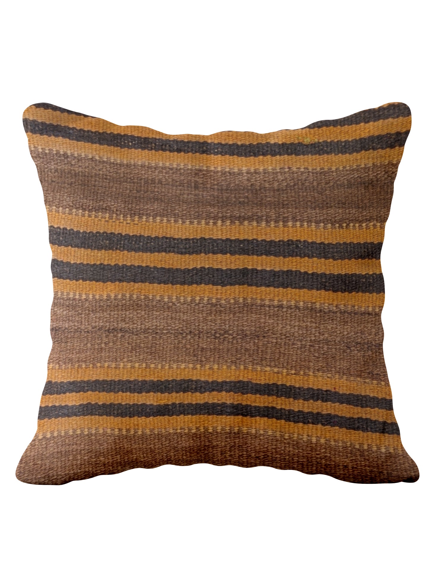 Turkish Kilim Vintage Cushion Cover - 40 x 40 cm