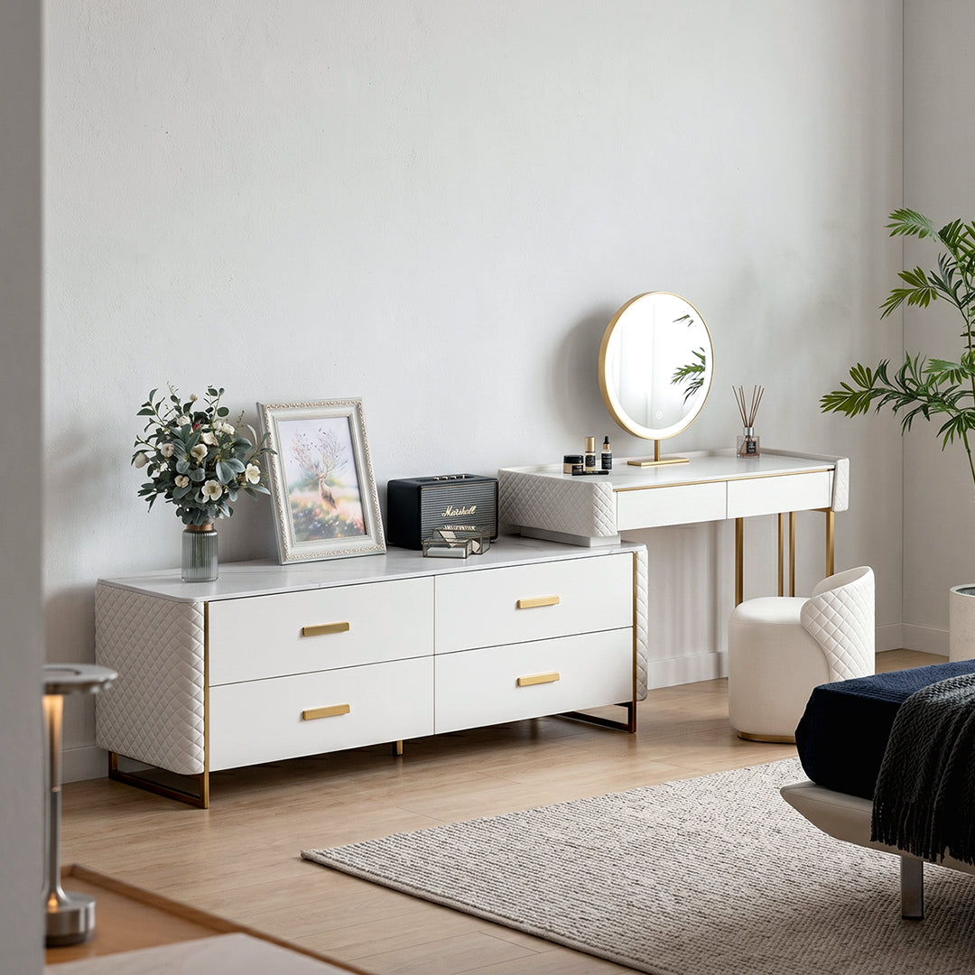 Joshua Dressing Table, White