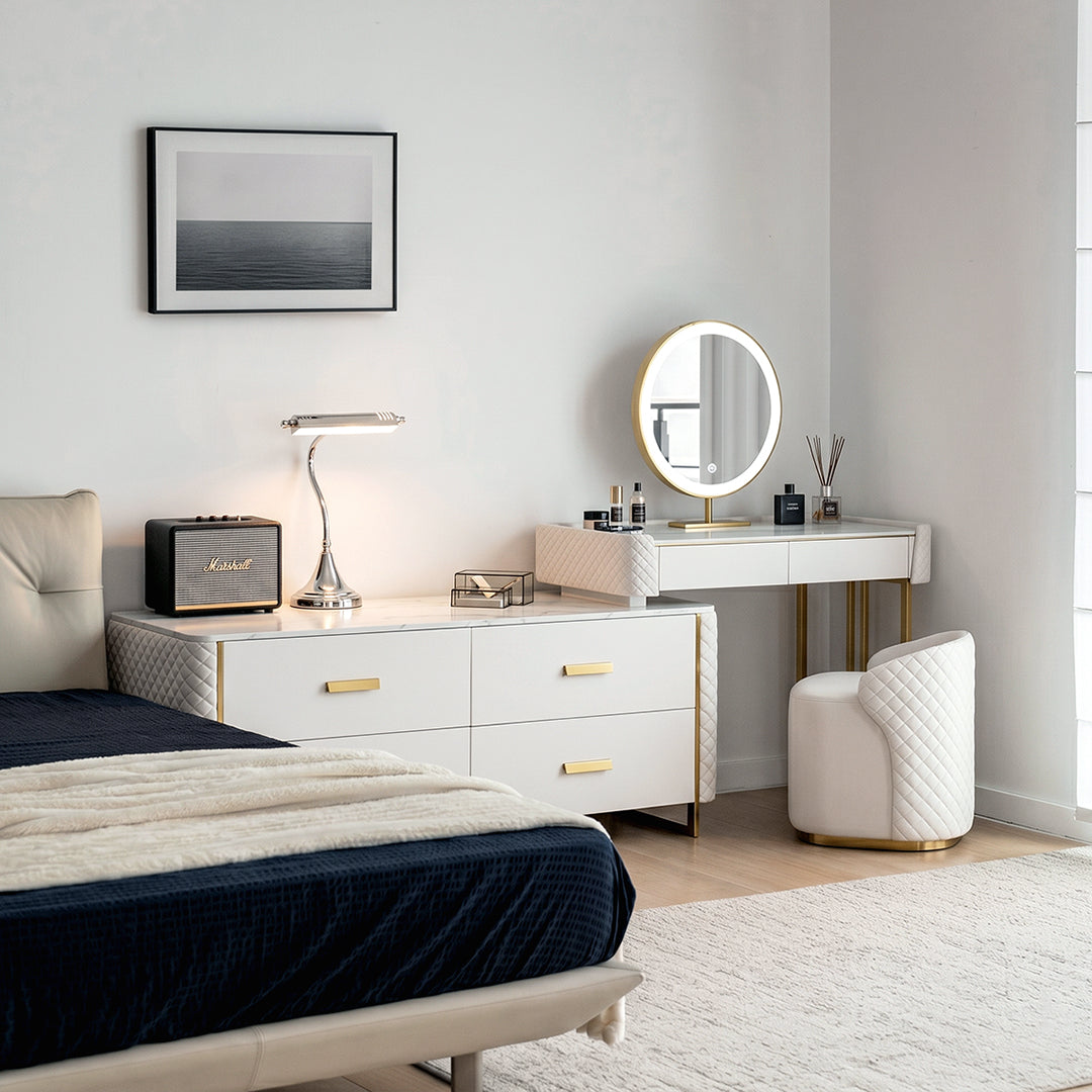 Joshua Dressing Table, White