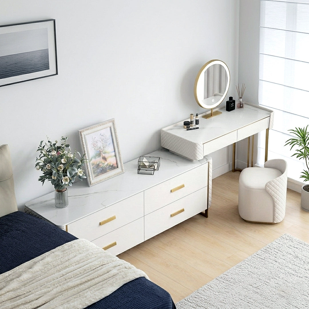 Joshua Dressing Table, White