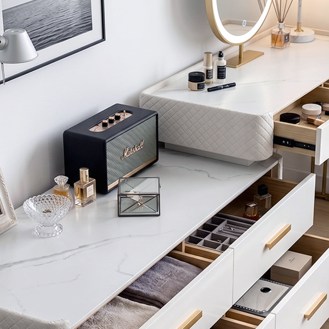 Joshua Dressing Table, White