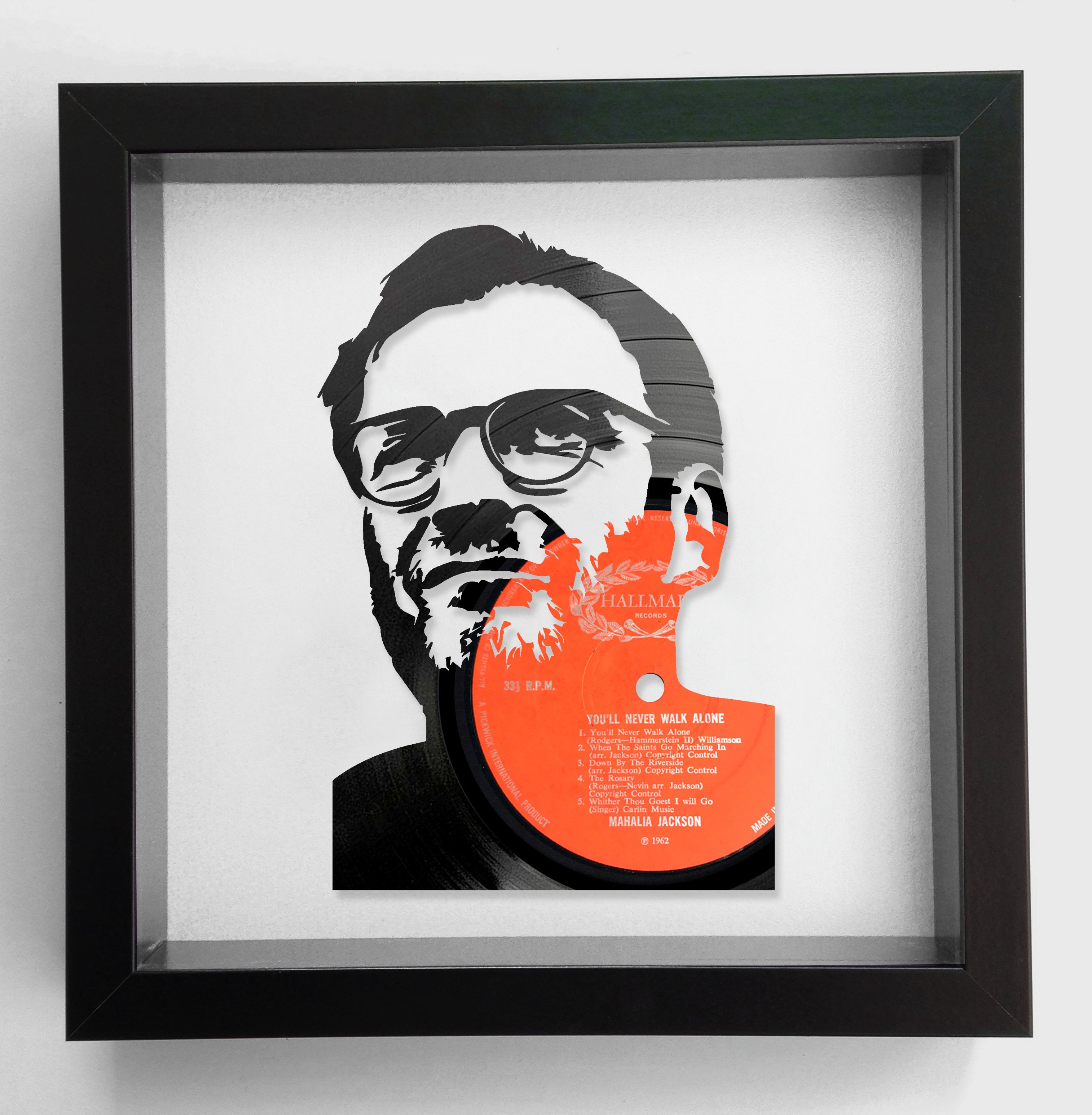 Jurgen Klopp - Liverpool - You'll Never Walk Alone Vinyl Record Art