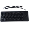 DS-8900 USB Interface Prevent Water Splashing Laser Engraving Character One-piece Wired Trackball Keyboard, Length: 1.5m, DS-8900 USB