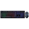 ZGB G20 1600 DPI Professional Wired Glowing Mechanical Feel Suspension Keyboard + Optical Mouse Kit for Laptop, PC
