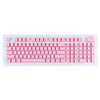 ABS Translucent Keycaps, OEM Highly Mechanical Keyboard, Universal Game Keyboard, Pink, Grey, Blue, Purple, Red, White, Yellow, Black, Orange