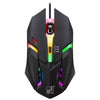 Chasing Leopard K2 USB LED Backlight 1600DPI Three-speed Adjustable Wired Optical Gaming Mouse, Length: 1.3m, K2
