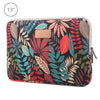 Lisen 13 inch Sleeve Case Colorful Leaves Zipper Briefcase Carrying Bag for Macbook, Samsung, Lenovo, Sony, DELL Alienware, CHUWI, ASUS, HP, 13 inch and Below Laptops, 13 inch