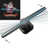 224 LEDs Hologram Holographic Display Fan with Remote Control, Support 4GB Micro SD Card, AC 100-240V, 450 x 224 Pixels