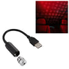 USB Interface Household and Car 360-degree Bending Atmosphere Light, Light Color: Red, Light Color: Red