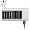 100-240V 8 Slot Battery Charger for AA & AAA Battery, UK Plug