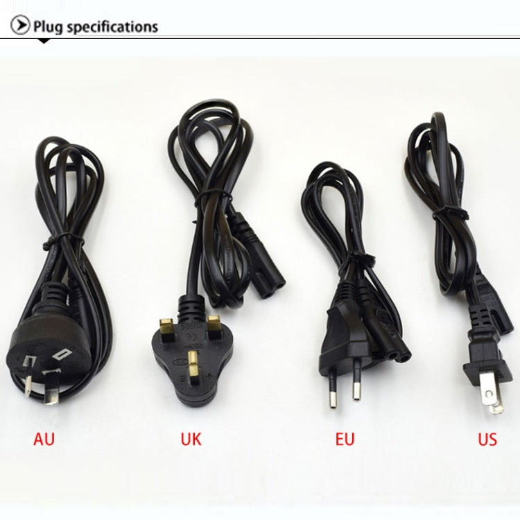 AC 100-240V 4 Slot Battery Charger for AA & AAA & 9V Ni-MH Battery, EU Plug