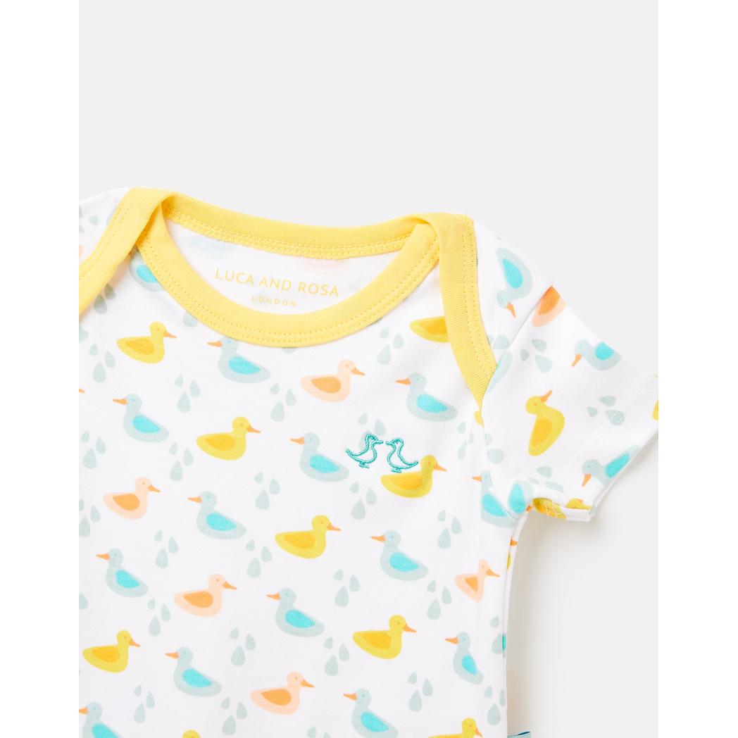 Little Ducks Pack of 2 Baby Vests