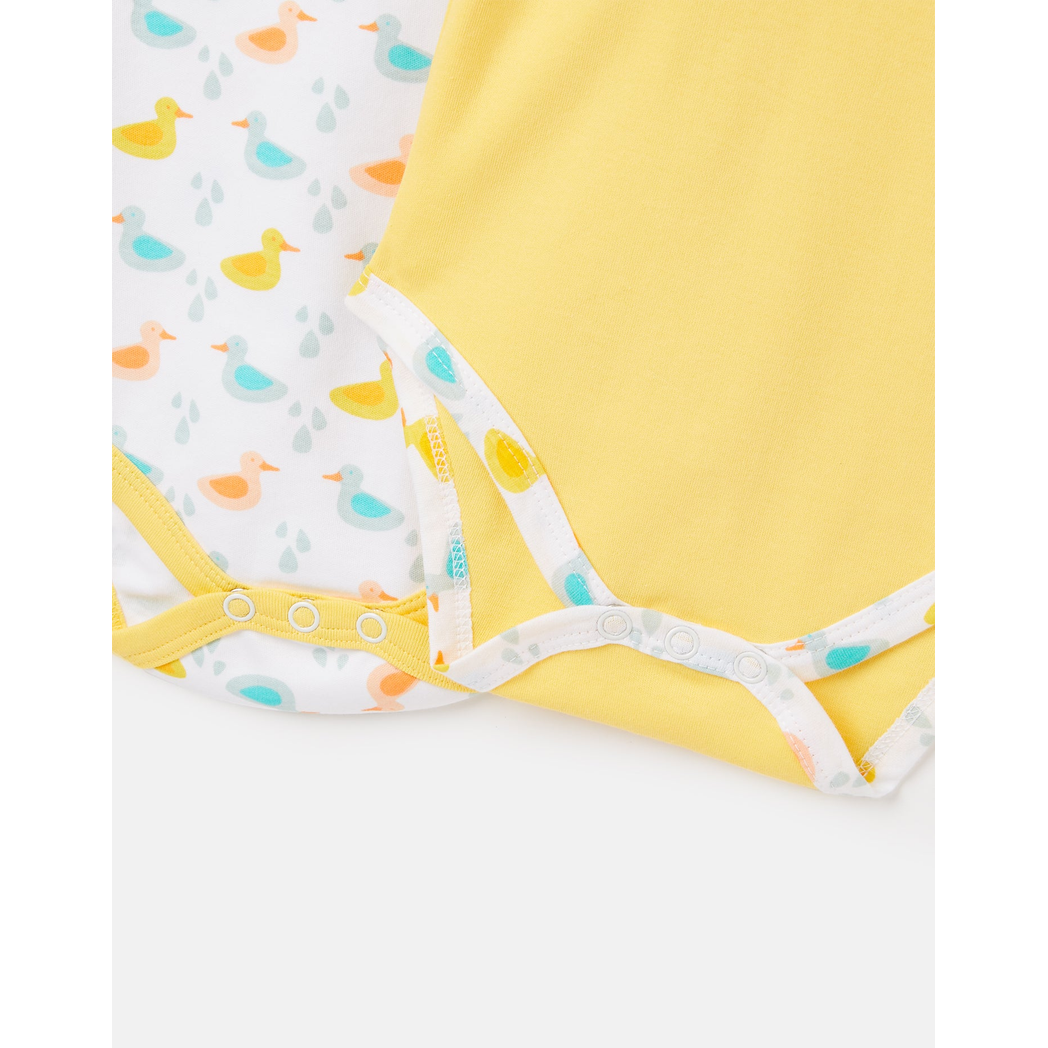 Little Ducks Pack of 2 Baby Vests