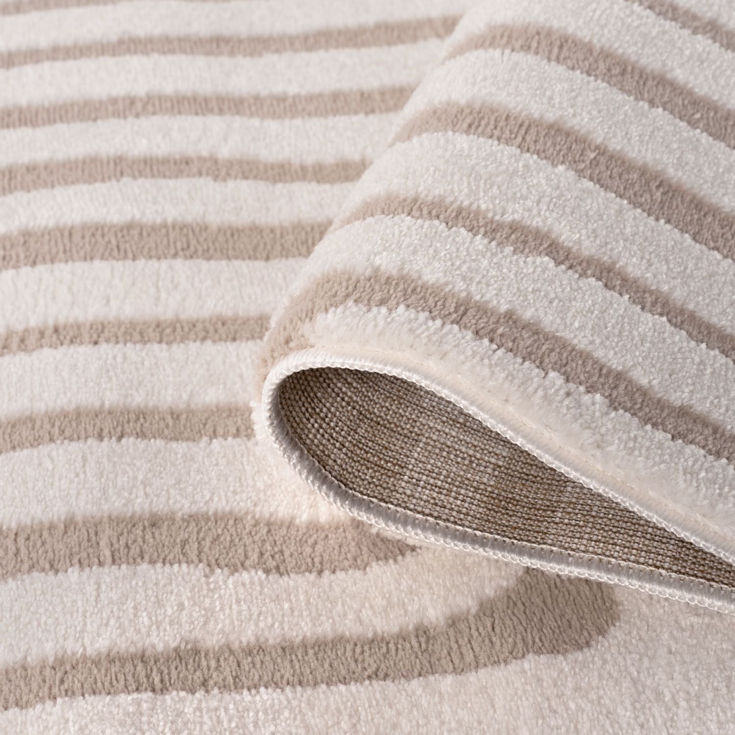 Loft Geometric Beige Rug